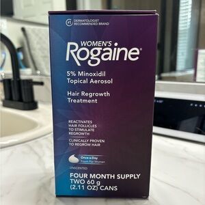 Rogaine Women's 5% Minoxidil Foam (New in box)